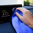 Kemes 3 x Microfibre Cloth with 500 GSM for Perfect Paint Care – Extremely Absorbent and Soft for Car and Motorcycle Cars, 30 x 30 cm (3PCS) - Additional Image