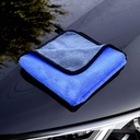 Kemes 3 x Microfibre Cloth with 500 GSM for Perfect Paint Care – Extremely Absorbent and Soft for Car and Motorcycle Cars, 30 x 30 cm (3PCS) - Additional Image