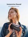 Anker Portable Bluetooth Speaker, SoundCore 2 Wireless Speaker with Powerful Bass, 24 Hours Battery Life, 20m Range, IPX7 Waterproof and Built-in Microphone - Black - Additional Image