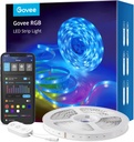 Govee 5 m LED Strip, WiFi RGB LED Strip, Multi-Colour, App Control, Music Mode, LED Bedroom Compatible with Alexa and Google Home, Decor for Home, Kitchen, Living Room, Party - Additional Image