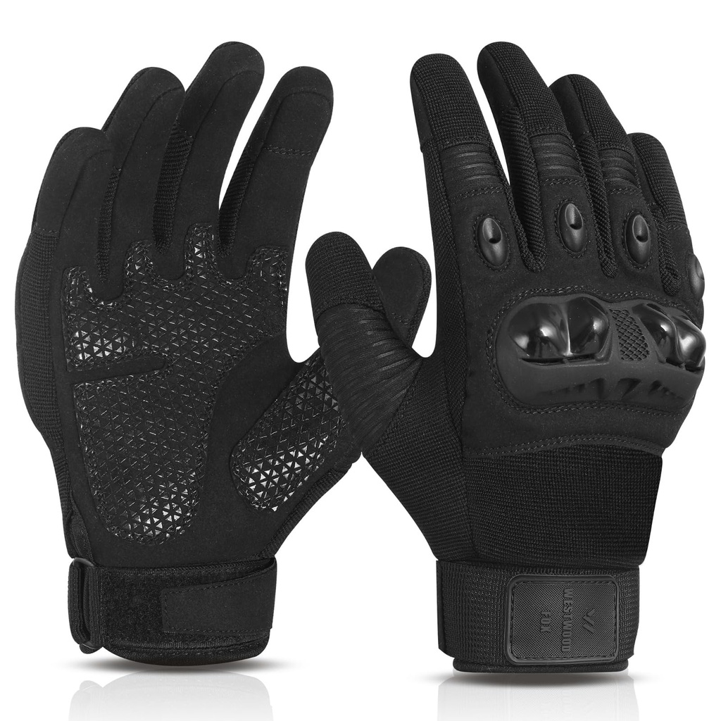 WESTWOOD FOX Motorcycle Gloves for Men Women Breathable Touch Screen Motorcycle Gloves for Road Biking, Mountain Biking, Running, Cycling, Hiking, Motocross Racing.