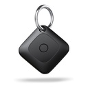 Hoxe Object Locator Tracker, Air Tracker Tag Compatible with Apple App Locate (iOS Only), 100dB Beep, Global Tracking, Replaceable Battery, Tracker for Keys/Suitcase and More, 1 pcs
