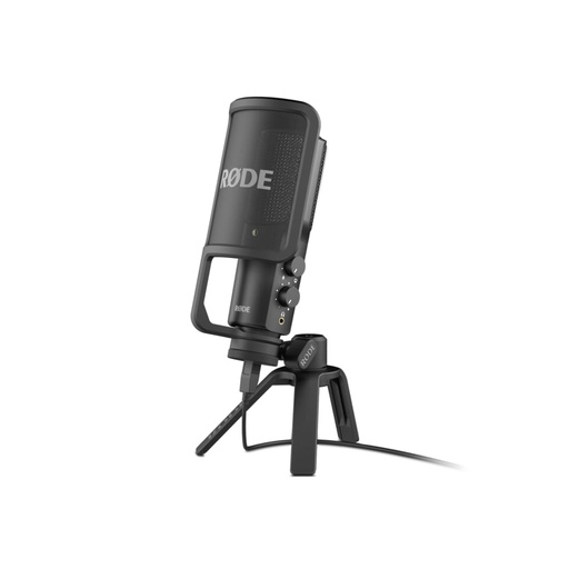 RØDE NT-USB Studio Grade Versatile USB Condenser Microphone with Pop Filter and Tripod for Streaming, Gaming, Podcasting, Music Production