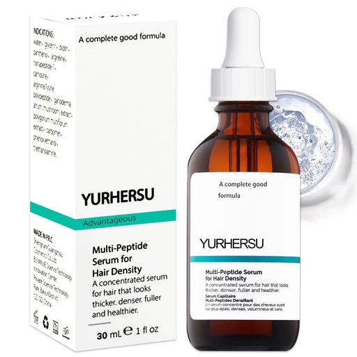 Multi-Peptide Serum for Hair Density 30ml Multi-Peptide Serum for Hair Density Hair Growth Serum for Men and Women For Hair Growth